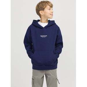 JACK & JONES JUNIOR - JORVESTERBRO - Hoodie - Blauw - Katoen