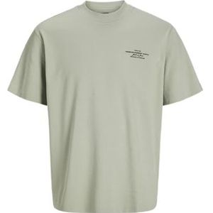 Jack & Jones Jprblachad Branding Ss Crew N Tee Jnr, Aqua Gray, 140