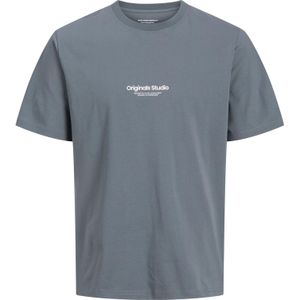 Jack & Jones - Vesterbro - T-shirt - Kwalitatief - Reliëfprint - Ruime Pasvorm