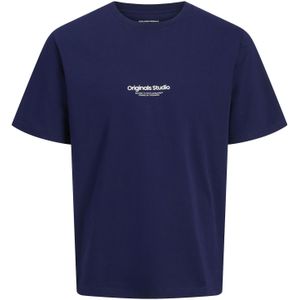 Jack & Jones Junior jongens t-shirt - Marine