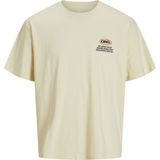 JACK & JONES JUNIOR - T-shirt - Ecru - Katoen - Korte Mouwen