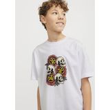 JACK & JONES - T-shirt - Zwart - Katoen - Relaxed Fit