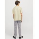 JACK & JONES - T-shirt - Blauw - Katoen - Relaxed Fit