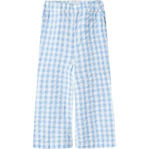 Name It - NMFFISINA WIDE PANT - Pantalon - Wit - 100% Biokatoen