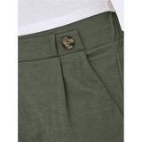 JDY - Regular Fit Broeken - Blauw - Katoen - Elastische Tailleband