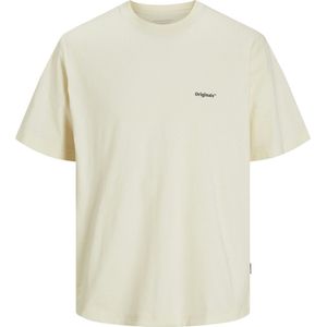 JACK & JONES JUNIOR - JORPAROS EASTER SKETCH - T-shirt - Ecru - 100% Katoen