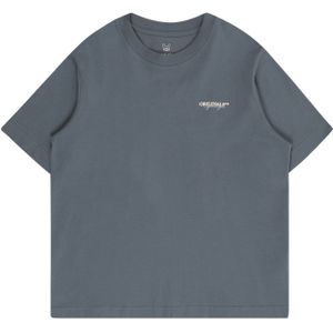 JACK & JONES JUNIOR - T-shirt - Donkergrijs - Katoen