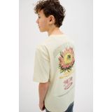 JACK & JONES JUNIOR - JORRETIRO BACK - T-shirt - Ecru