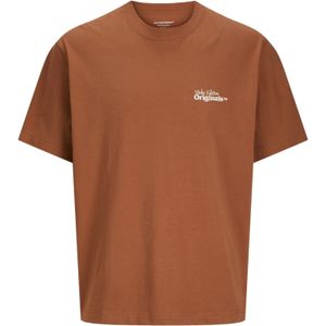 Jack & Jones Junior - T-shirt - Groen - Katoen - Ronde Hals