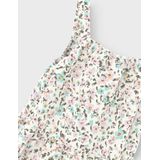 Jerseyjurk - Mouwloos - All-over Print - Kort - Vierkante Hals