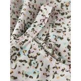 Jerseyjurk - Mouwloos - All-over Print - Kort - Vierkante Hals