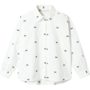 Overhemd - Geprint - Oversized Fit - Lange Mouwen - Blousekraag