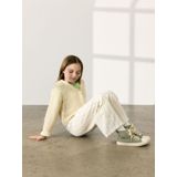 Broek met Wijde Pijpen - All-over Print - Enkellengte - Geweven Stof