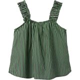 Top - Regular Fit - Mouwloos - Met Schouderbandjes - Ronde Hals - Ruches