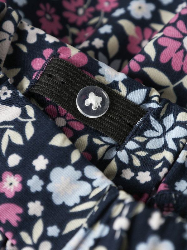 Name It - VINAYA - Plooirok - Carmine Rose - CUTE FLOWERS