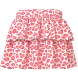 Print Rok - Geweven Stof - All-over Print - Elastische en Verstelbare Taille