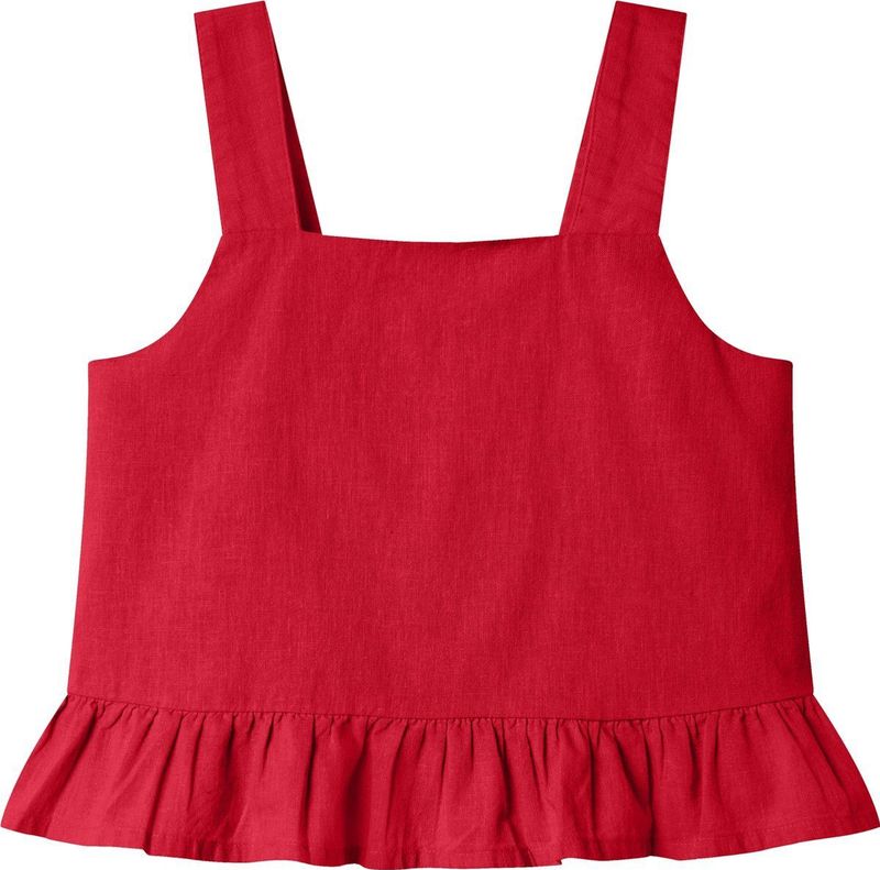 Regular Fit Top Met Bandjes