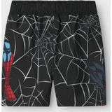 NAME IT - NMMMAVE SPIDER LONG SWIMSHORTS MAR - Jongens - Zwemshorts