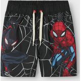 NAME IT - NMMMAVE SPIDER LONG SWIMSHORTS MAR - Jongens - Zwemshorts