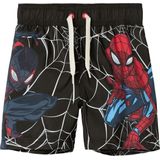 NAME IT - NMMMAVE SPIDER LONG SWIMSHORTS MAR - Jongens - Zwemshorts