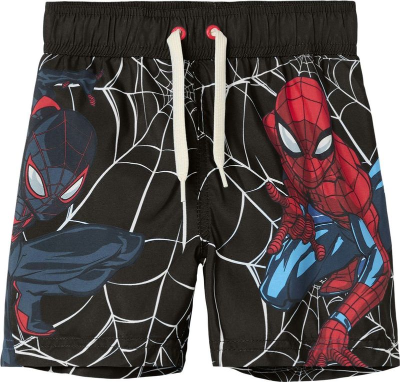 NAME IT - NMMMAVE SPIDER LONG SWIMSHORTS MAR - Jongens - Zwemshorts