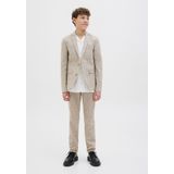 Jack and Jones Junior - Nette Broek - Blauw - Geweven Stof - Slim Fit