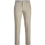 Jack and Jones Junior - Nette Broek - Blauw - Geweven Stof - Slim Fit