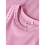 Name It - NkfNakal - Jurk - Roze Glazuur - Rib - Slim