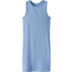 Jerseyjurk - Gestreept - Ronde Hals - Mouwloos - Slim Fit