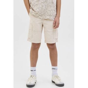 Jack & Jones Junior - JPSTCOLE JJMATEO - Korte Broek - Ecru - Relaxed Fit