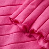 NAME IT - NKFNORALINA T-shirt - Carmine Rose - Ribtricot - Korte Mouwen