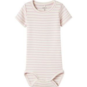 Name It - NbnBani - Romper S/S - Winsome Orchid - Rib