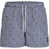 JACK&JONES - JPSTMAUI JJSWIM MINI STRIPE AKM JNR - Zwembroek - Jongens