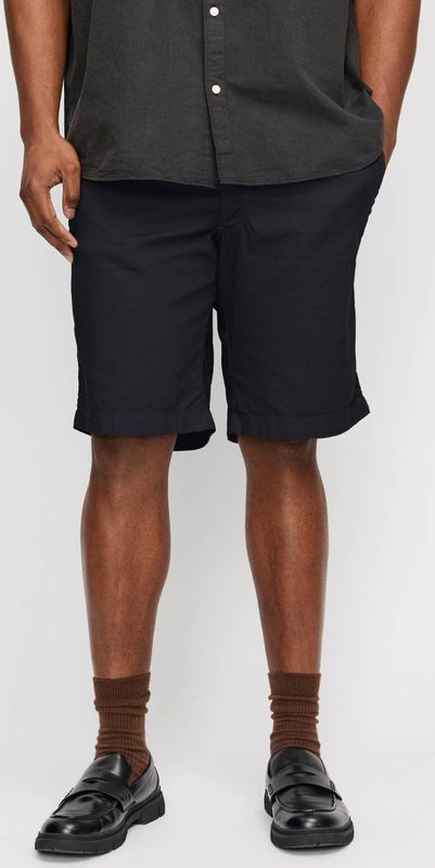 JACK & JONES PLUS SIZE - Loose Fit Short - Zwart - Korte Broek