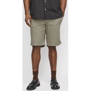 Korte Broeken - Groen/Grijs - Katoen/Linnen - Relaxed Fit