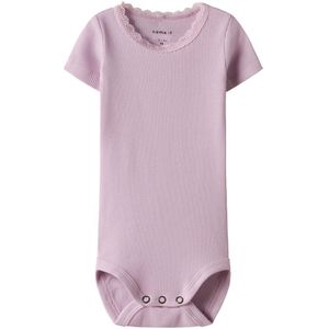Name It - Kab Lace Romper - Rompertje - Winsome Orchid - Katoen
