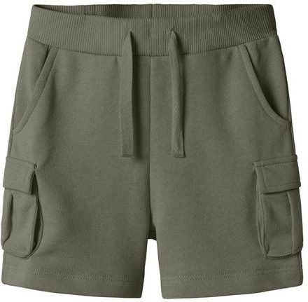 Regular Fit - Cargoshort - Grijs - Katoen - Verstelbare Taille