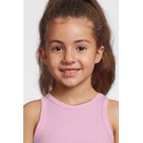 Ribgebreid Crop Top - Kort - Ronde Hals - Cropped Fit