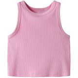 Top - Gestreept - Ribgebreid - Cropped Fit