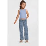 Top - Gestreept - Ribgebreid - Cropped Fit - Ronde Hals