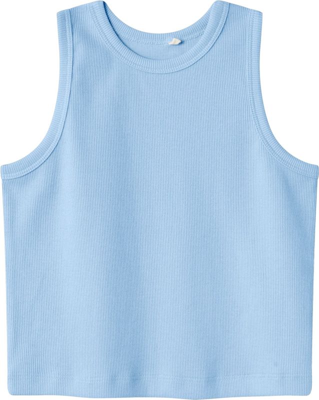 Top - Gestreept - Ribgebreid - Cropped Fit - Ronde Hals