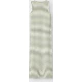 NAME IT - NKFSuraja - Jurk - Zwart / Wit - 7/8 Lengte - Slanke Pasvorm