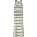 NAME IT - NKFSuraja - Jurk - Zwart / Wit - 7/8 Lengte - Slanke Pasvorm