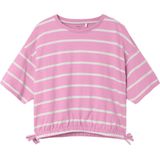 NAME IT KIDS T-shirt NKFFUNION - Roze/Wit