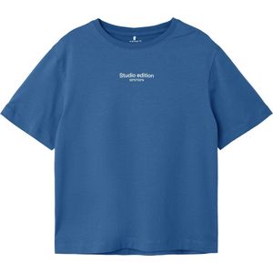 T-shirt - Regular Fit - Rubberen Print - Korte Mouwen