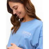 Voedingsshirt - Effen - Jersey - Normale Pasvorm - Kwartmouw