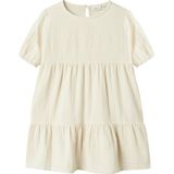 Jurkje - Korte Mouwen - Ronde Hals - Mousseline - Regular Fit