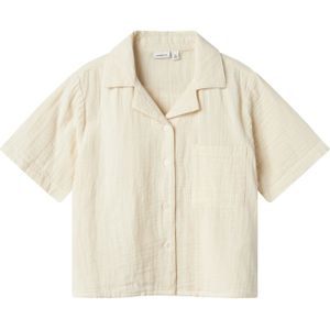 NAME IT - NKFJASMIN SS SHORT SHIRT NOOS - Meisjes - Overhemd - Kleur - Geweven Stof