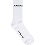 Jack & Jones - JACBASIC LOGO TENNIS SOCK - Sportsokken - Wit - Set van 5 paar