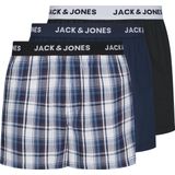 Jack & Jones - Boxershorts - Geweven - Zwart - 100% Katoen - 3-Pack